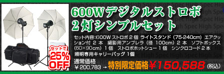 ストロボ照明を一眼レフデジカメで効率的に大量の商品を撮影したい方