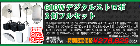 ストロボで効率的に大量の商品を撮影したい方