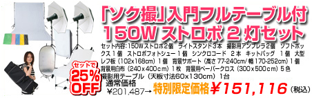 ストロボ機材を一眼レフデジカメで効率的に大量の商品を撮影したい方