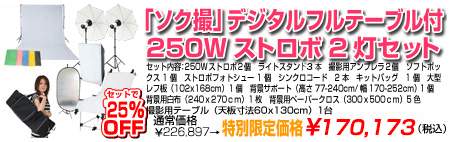 ストロボ機材を一眼レフデジカメで効率的に大量の商品を撮影したい方