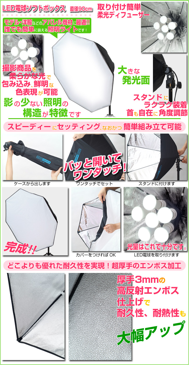 撮影機材、蛍光灯
