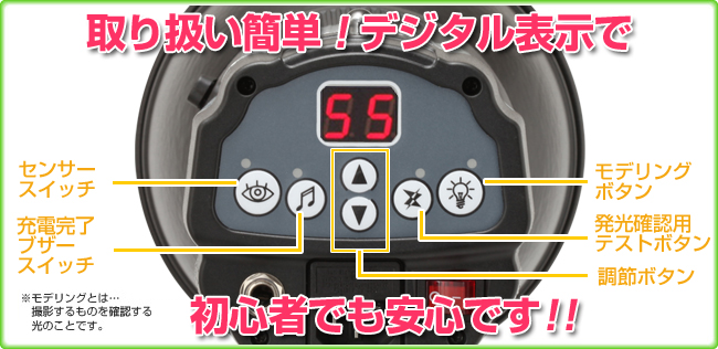 撮影機材、ストロボ