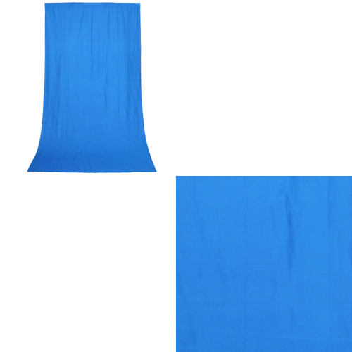 背景布・バックグランドクロス　ブルー(1.5x2.8m)